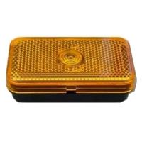 Lampa gabarit 80x45, bec, galbena, fara suport, 12-24V, G17 Gmak  