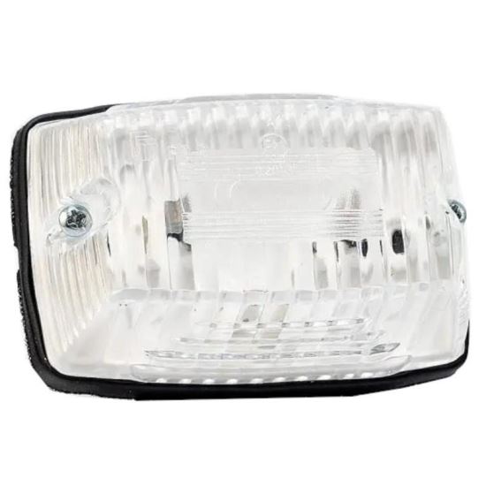 Lampa gabarit 96x64, bec, alba, 12-24V FT-006/B Fristom