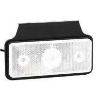 Lampa gabarit 110x45, LED, alba, cu suport, 12-36V, MD-013 B+K Fristom 