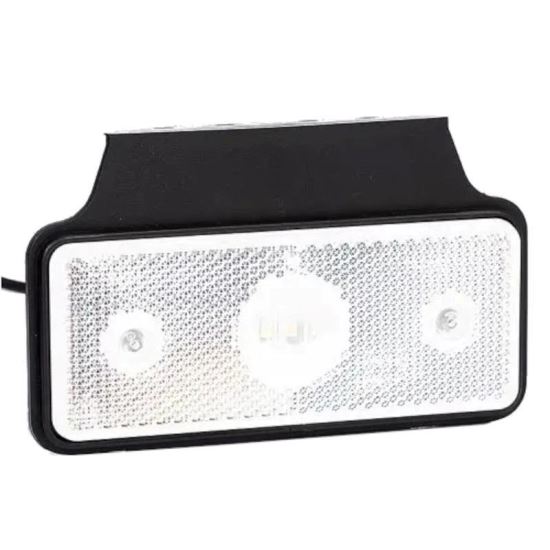 Lampa gabarit 110x45, LED, alba, cu suport, 12-36V, MD-013 B+K Fristom 