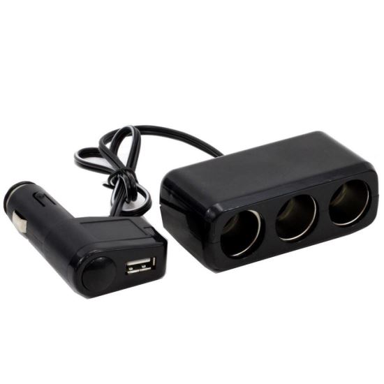 Stecher 3 prize 12/24V USB, 01030 Amio