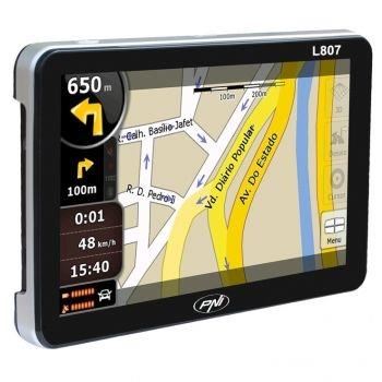 GPS 7" PNI L807 256M DDR, 8GB, 800Mhz,FM, harta camion