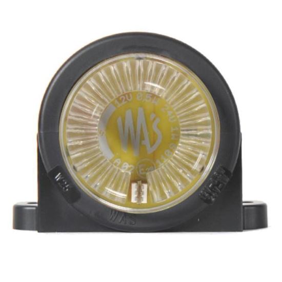 Lampa gabarit 78x93, bec, alba, cabina fata, W25S 455 Was