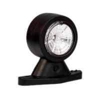 Lampa gabarit cu brat drept 88mm, FT-009-A, LED, alb-rosie, dispersor fi66, 12-36V Fristom