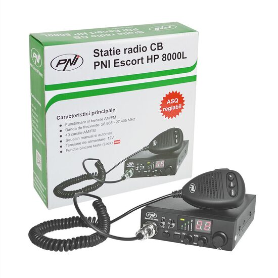 Statie radio PNI Escort HP 8000 4W 