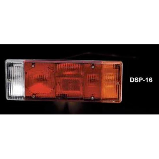 Dispersor lampa spate 410x145mm, Raba, cu mers inapoi, dreapta, DSP16imp, S120R TangDe