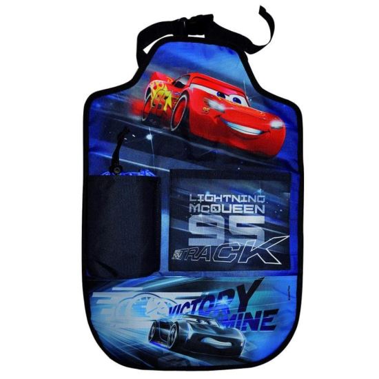 Organizator spate scaun cu buzunare Disney Cars DarkBlue CAKFZ633 Automax