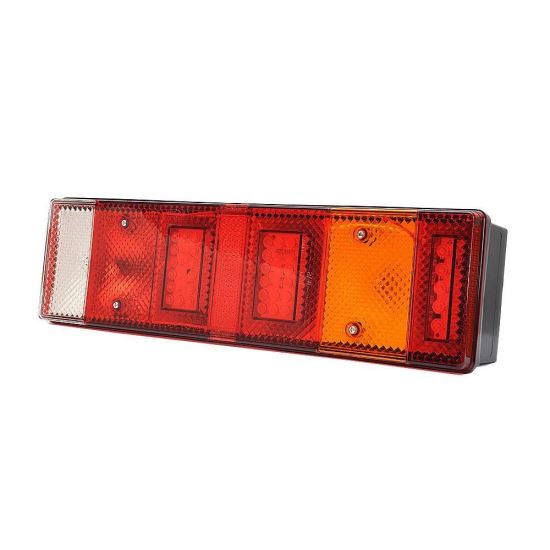 Lampa spate 465x130, 7 functii, cu cablu, hibrid (LED si bec), dreapta, W26DZP 659 Was 