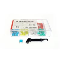 Set 80 sigurante plate MINI, cu extractor Amio 02225