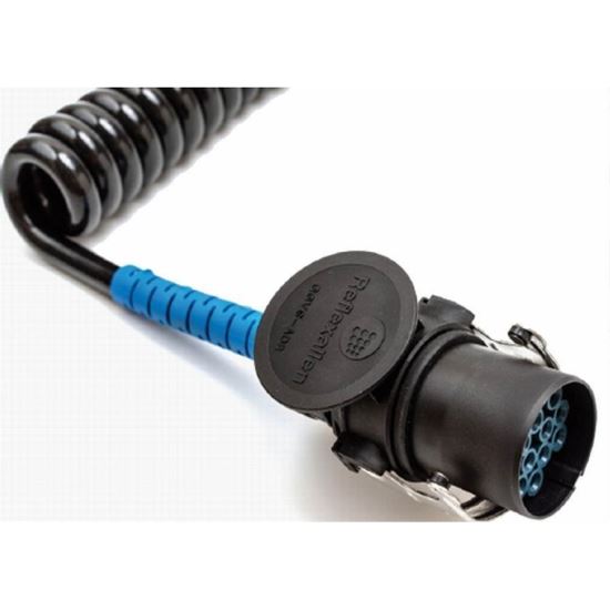 Cablu electric spiralat ADR, 24V, mufe 15 pini, 3.5m, premium, Eco Flex 42842.7840 Reflex-Allen Italia