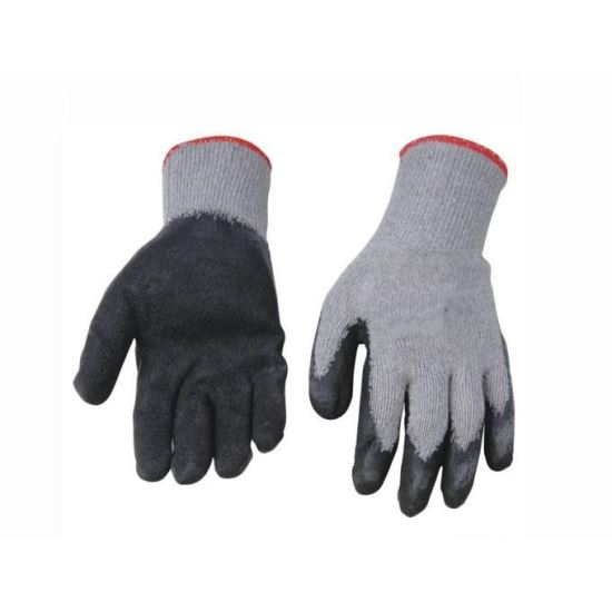 Manusi tricotate gri latex negru 3948 Automax