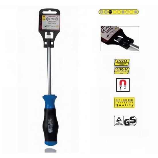 Surubelnita 1.0 x FI5.5 x 100mm Cr-V Pro 352.51 Heyner