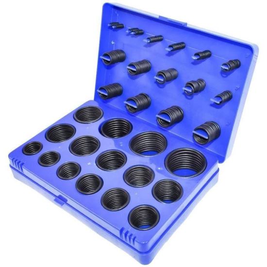 Set oringuri negre 386 buc (metric) ASTM D1200 SAE J200 BK81023