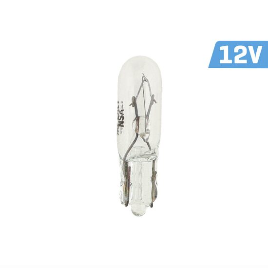 Bec soclu sticla, fara dulie, W1.2W T5 12V 1.2W W2x4.6D, Vision 58835 Carmotion