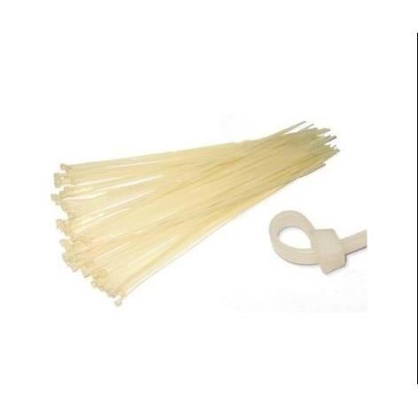 Coliere plastic 380x3.6mm argintii BK80312 Breckner