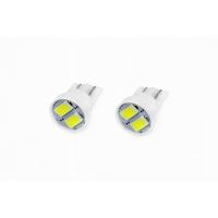 Set 2 becuri T10, 2 LED-uri SMD 5730 12V, W5W 01295 Amio