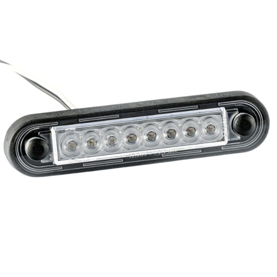 Lampa suplimentara frana, 120mm, cu LED, 12-24V, rosie,  dispersor alb FT-191 Led Fristom