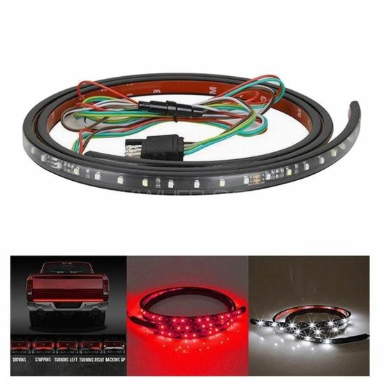 Banda LED  cu 4 functii pozitie, stop-frana , semnalizare si mers inapoi 12V 120cm 8260010