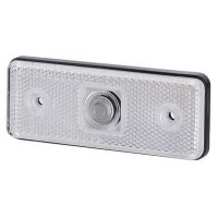 Lampa gabarit 110x40, bec, alba, 12-24V, LO177 Horpol