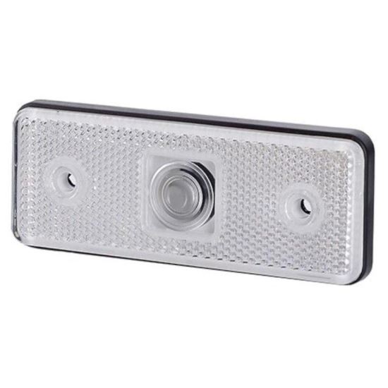 Lampa gabarit 110x40, bec, alba, 12-24V, LO177 Horpol