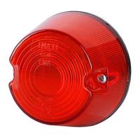Lampa gabarit fi77, bec sofit, rosie LO214 Horpol