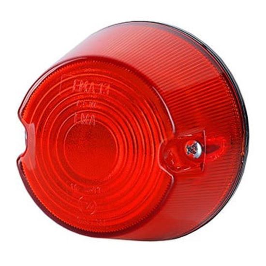 Lampa gabarit fi77, bec sofit, rosie LO214 Horpol