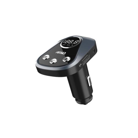 Transmitator FM MP3 cu functie localizare autro si Handsfree, Carkit, 02252 Amio