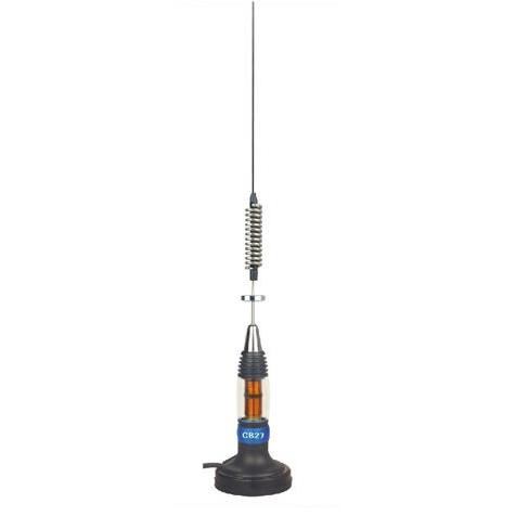 Antena statie 56cm CBL-875 bobina transparenta cu magnet