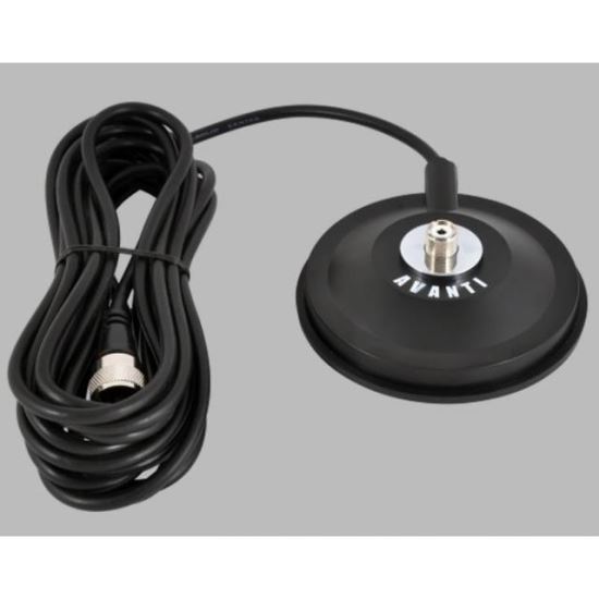Talpa magnetica 125 mufa PL filet Avanti pentru antena statie