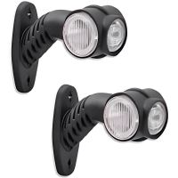 Lampa gabarit cu brat cu cot 45°, LED, 12-24V, alb-galben-rosu, 12/24V, set 2 bucati, Yz-flxz, Mars720205