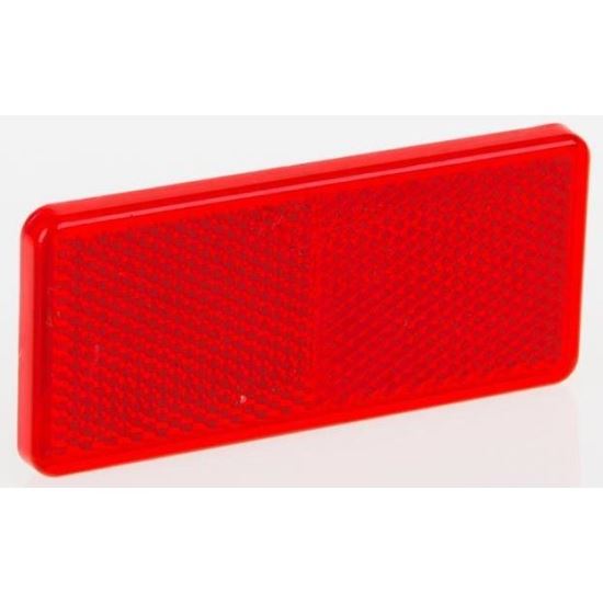 Catadioptru cu adeziv rosu 90x40, DOB035-C Fristom