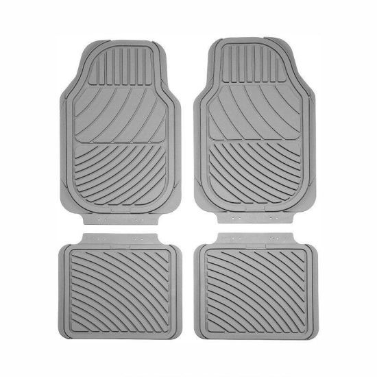 Set 4 covorase universale, 71x45, ajustabile, gri, Carat30 Sumex