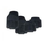 Set 4 covorase auto cauciuc negre, 71x47cm, parfumate 731.10 Heyner 
