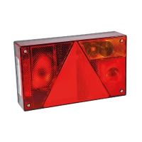 Lampa spate 238x139, 5 functii, cu triunghi si ceata, stanga, LT220 Promot