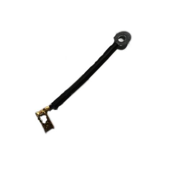 Cablu conectare 10cm cu 2 papuci ( mama plat + papuc fi6 )