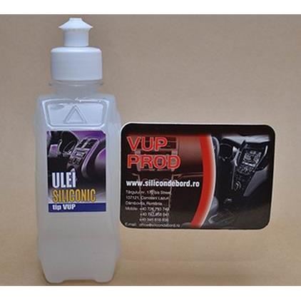 Ulei siliconic cu burete bord mat 180ml 376 VUP
