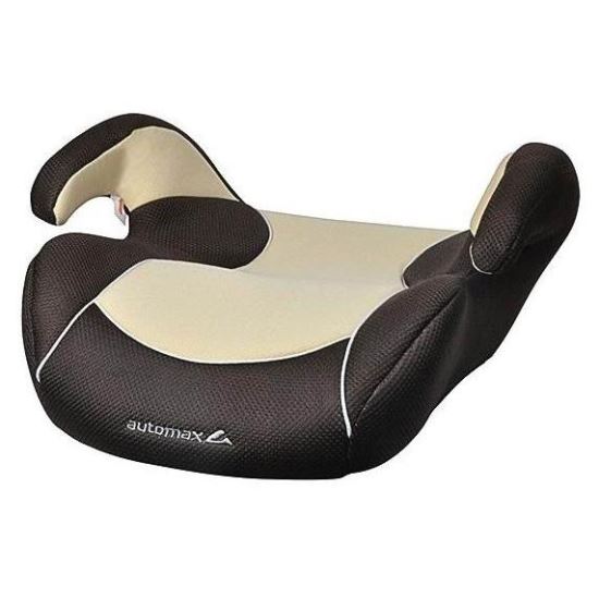 Scaun (inaltator) auto copii grupa 3 bej cu negru 9667-ZA005 Automax