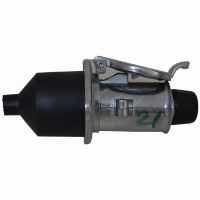 Fisa cu priza remorca,Set, 7 pini, 24V, metal, tip S