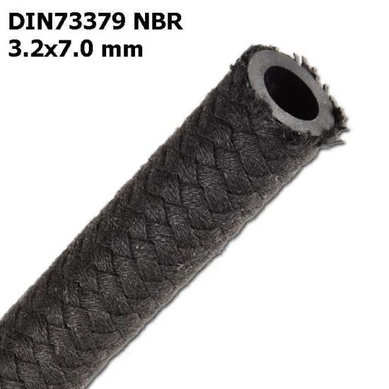 Furtun combustibil, panzat, NBR, interior fi 3.2x7, Runkit