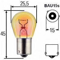 Bec semnalizare 12V/21W PY21W BAU15S galben sELUM / A328 Sumex