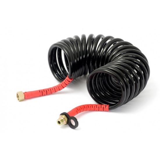 Furtun aer 2 x M16 4m Typ-C.Unicoil 72220.0241 negru cu rosu