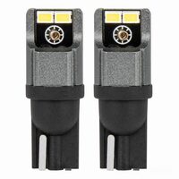 Set 2 becuri T10, 4 LED-uri SMD3020, 12-24V, W5W, Canbus, alb, Pro Series 03717 Amio
