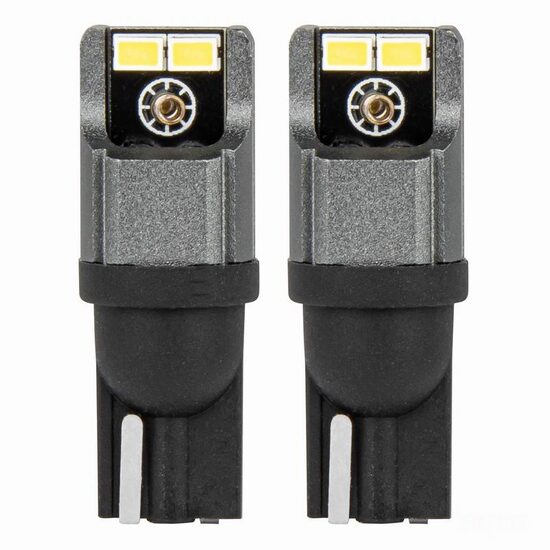 Set 2 becuri T10, 4 LED-uri SMD3020, 12-24V, W5W, Canbus, alb, Pro Series 03717 Amio