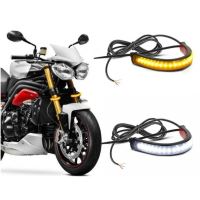 Banda Led cu 2 functii DRL si semnalizare dinamica, set 2 buc,  8260064