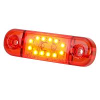 Lampa gabarit 84x24, LED, slim, rosie, 12-24V, W97.3 715 Was
