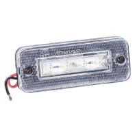 Lampa gabarit 110x40, LED, alba, incastrata, 12-24V, 0607L Ucler