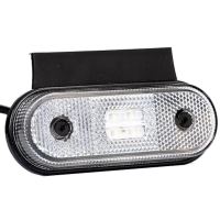 Lampa gabarit 118x46, LED, alba, cu suport, 12-36V, FT-020-B+K Fristom 