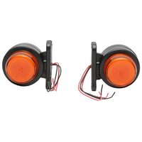 Lampa gabarit brat 84mm, 12/24V, Neon, galben-rosu, set 2 bucati, FR0110neo Bk69828 Formplas 