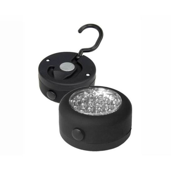Lampa lucru 24 LED-uri, lanterna rotunda, 3xAAA, 7458 Automax