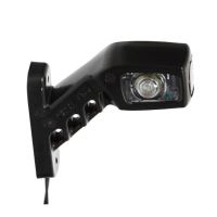 Lampa gabarit cu brat oblic 45°, 135mm, LED, dreapta, 12-24V, W49 241P Was 